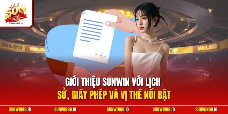 Sunwin 🎖️ Tải Sun Win Game Bài Đổi Thưởng 11/2025 | sunwin20 17 Sunwin Giới thiệu Sunwin với lịch sử, giấy phép và vị thế nổi bật
